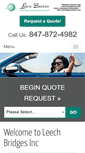 Mobile Screenshot of leechbridges.com